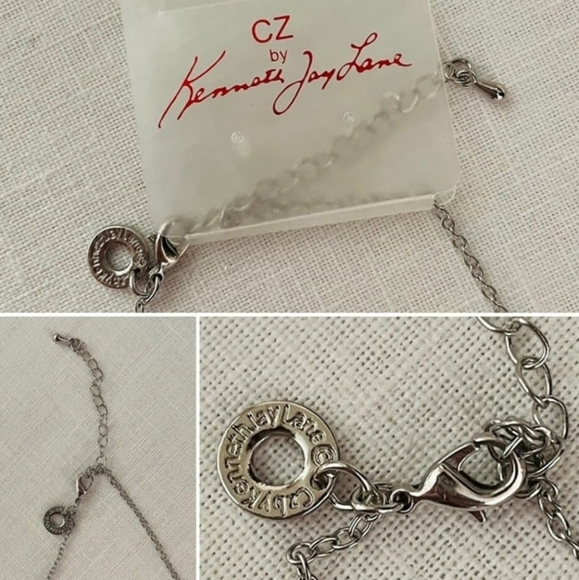 CZ by Kenneth Jay Lane CZ "Y" Style Necklace - Picture 2 of 4